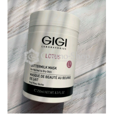 GiGi Lotus Buttermilk Mask for Normal to Dry Skin/ Молочная маска Лотус 250мл